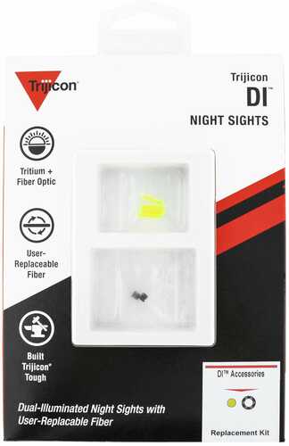 Trijicon Di Night Sight Grn Fiber & Blk Retainer